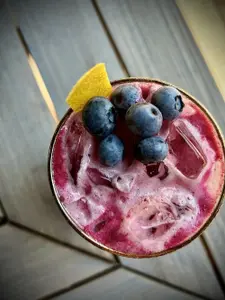 Blueberry Citrus Gin Fizz - photo 2