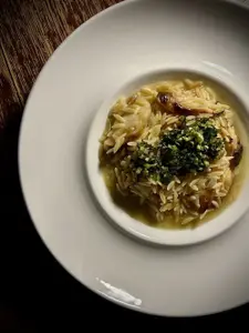 Maple Parsnip Orzotto With Gremolata Recipe - photo 1