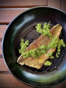 Seared Harissa Pickerel - photo 1