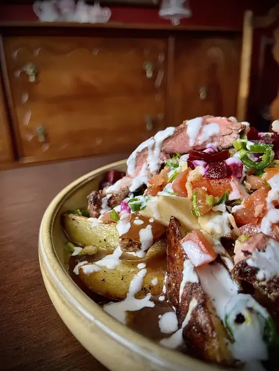 Lamb Shawarma Poutine