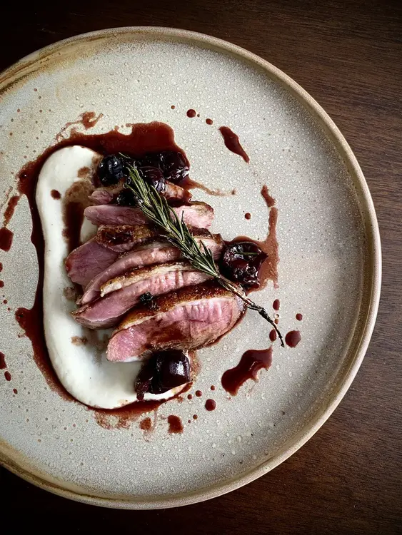 Lavender Maple Glazed Duck Breast