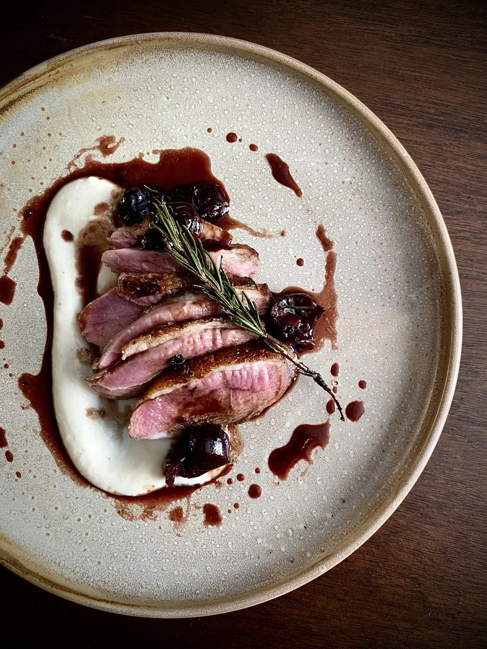 Lavender Maple Glazed Duck Breast